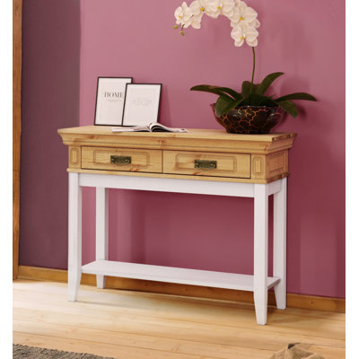 Brionna 96cm Solid Wood Console Table