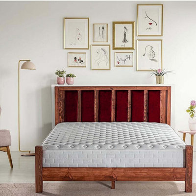Lit en bois massif Kiron