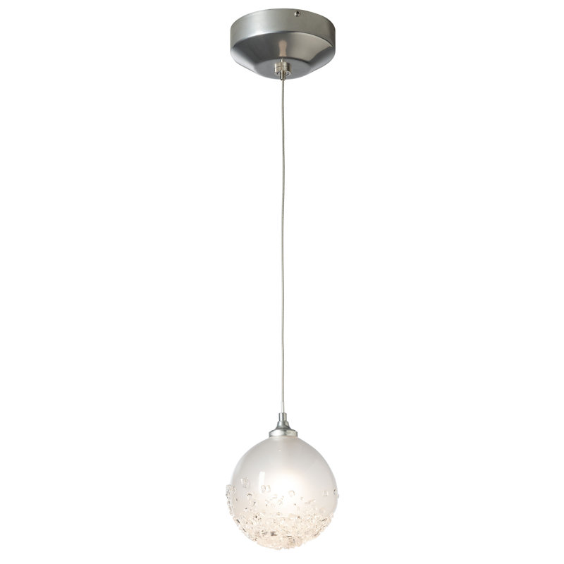 Fritz 1 - Light Single Globe Pendant, Sterling