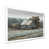 White Single Picture Framed Canvas