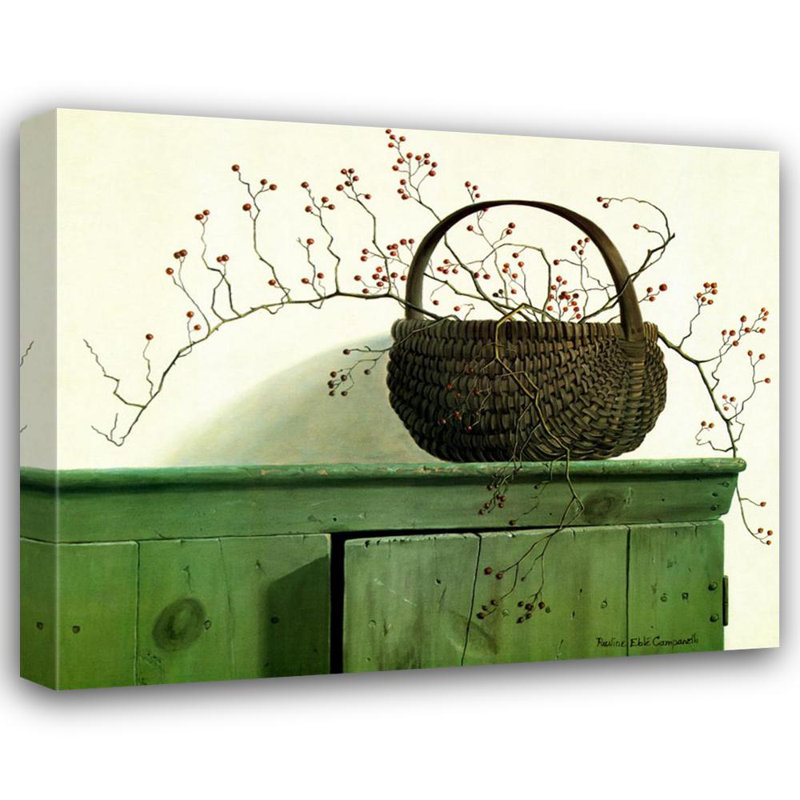 Wild Rose Berries, c.1987, 19" H x 24" W