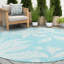 Tapis floral intérieur / extérieur Bafti-1243609401