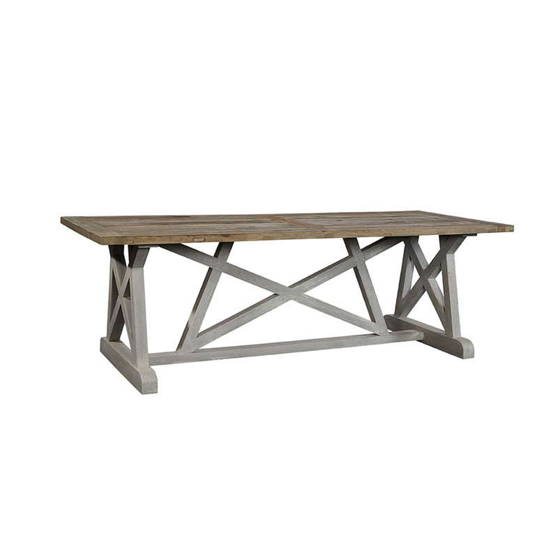 Table de salle à manger en bois massif Wisconsin