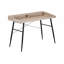 Computer Desk, Office Writing Desk With Storage Shelves And Metal Legs-71690139