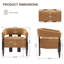 Barrel Upholstered Armchair-463378988