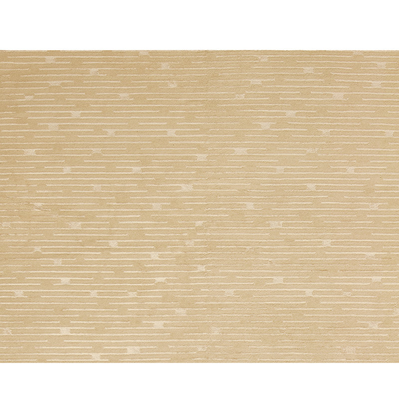 Abstract Area Rug in Beige/Ivory, Rectangle 8' x 10'