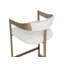 Beaumont Upholstered Bar Stool with Metal Frame