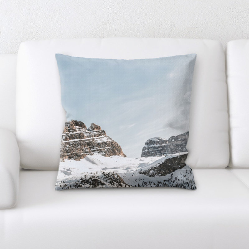 Microsuede Reversible Throw Pillow