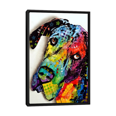 Tilted Dane by Dean Russo - Wrapped Canvas Gallery-Wrapped Canvas Giclée