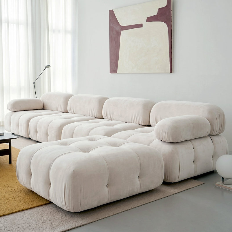 Sofa, 4-seater 380cm, Velvet