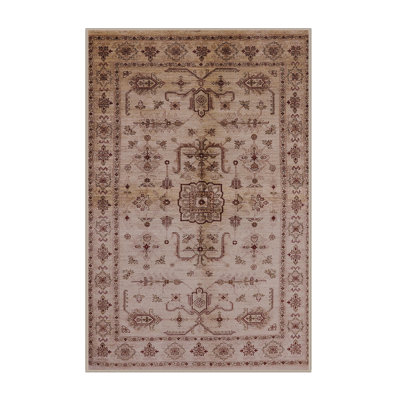 Tapis beige / rouge Arpi