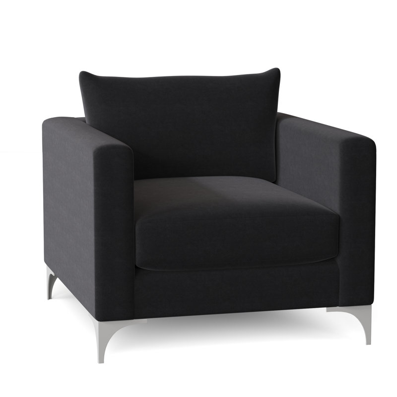 Fauteuil large de 32 po Vess, Akiko Graphite Performance