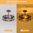 2 - Light Dimmable Semi Flush Mount