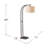 64'' Matte Arched Floor Lamp