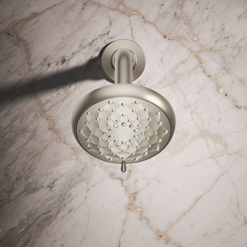 Flood Fixed Shower Head, Vibrant Brushed Nickel