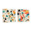 Timothy - Ensemble de 2 reproductions abstraites d'art mural en verre acrylique-103935198