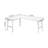 Walnut L-Shaped Solid Wood desk-108679355-108679352