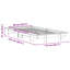 Bed Frame Without Mattress Solid Wood Pine-719273428-719273433