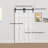 72 In Bi-Folding Barn Door Hardware Kit For Double Door-93940709