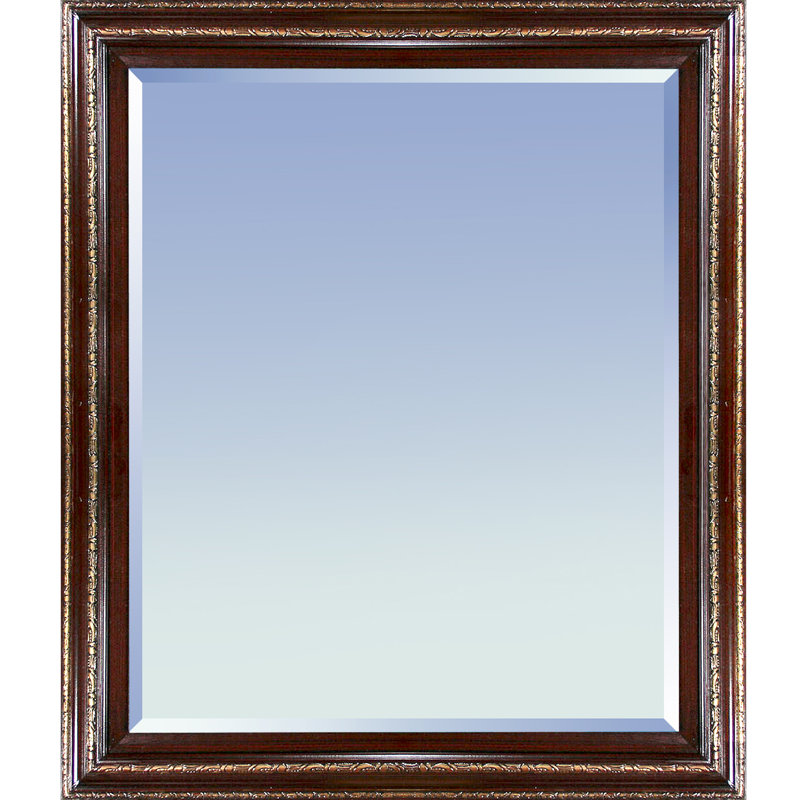 Emaani Wood Rectangle Wall Mirror