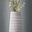 Vase de table à rayures Bevan