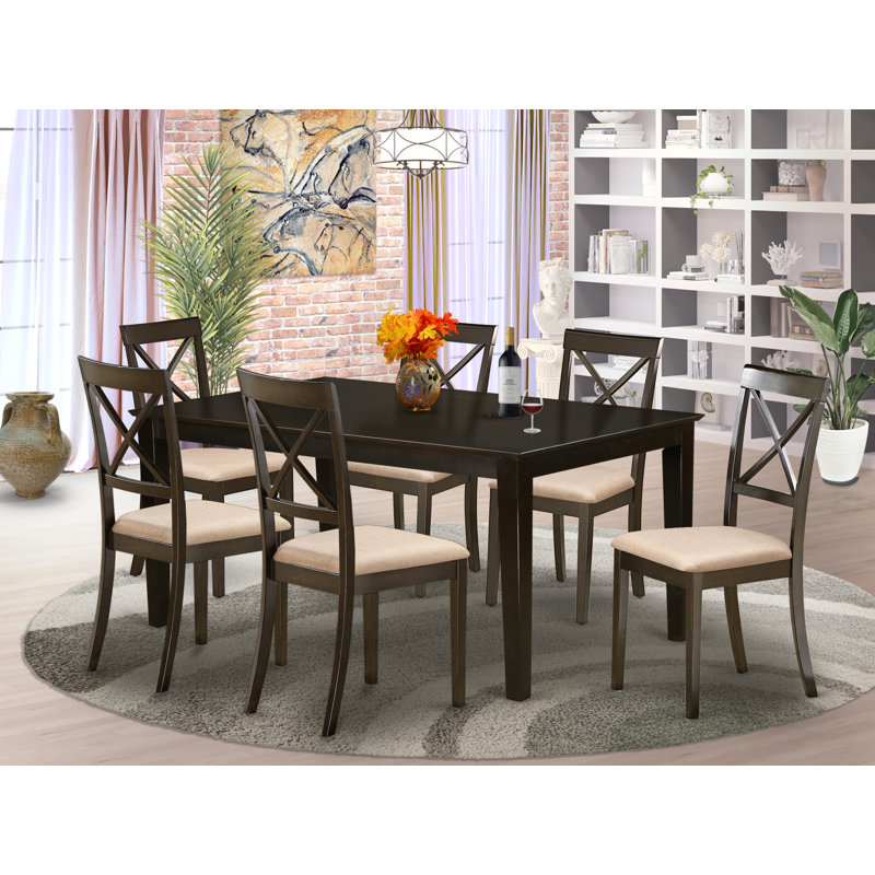 Ensemble de table de salle à manger 7 pièces 7 pièces