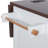 Farmhouse-Style Rolling Kitchen Island With Drop Leaf, Built-In Charging Station, Glass-Panel Barn Doors, Adjustable Shelves, And Lockable Wheels For Flexible Storage And Workspace.-397291844