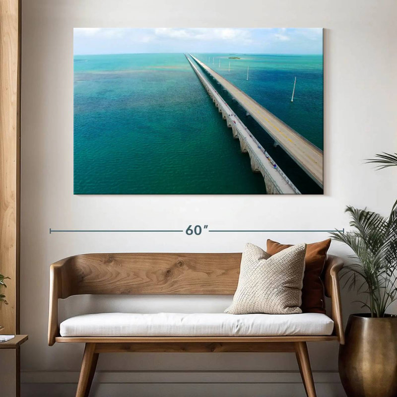 Lilie Seven Mile Bridge, Floride, H 34 po x l 51 po