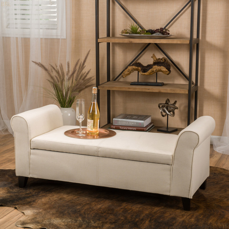 BANC DE RANGEMENT HAYES ARMED, Beige