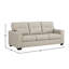 Canapé en cuir Roundhill Furniture Holmes-123465475