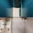 1 3/8" Adjustment,Universal Pivot Shower Door, Open Outside, With 1/4" Tempered Glass-121415798