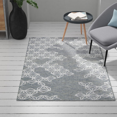 Glenni Geometric Hand Woven Area Rug