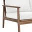 Ensemble d'extérieur 2 pièces en bois d'acacia massif avec canapé et table basse Lyon-978564511
