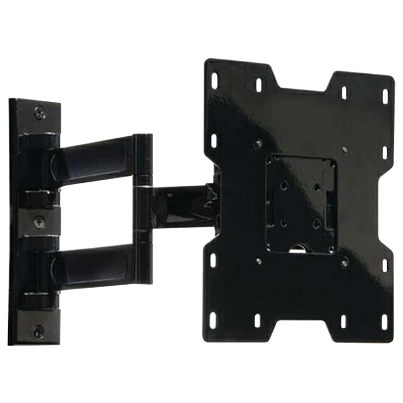 Peerless-AV Single Screen Wall Mount, High Gloss Black