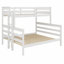 Lit superposé en bois durable équipé d'une échelle stable-129521518