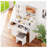 Vanity Table with 3-Light Modes, Power Outlet + Storage