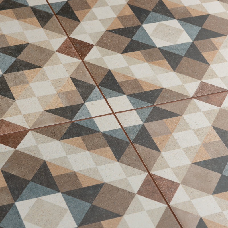 Carreau de céramique 17,63 "x 17,63" Kings Chester