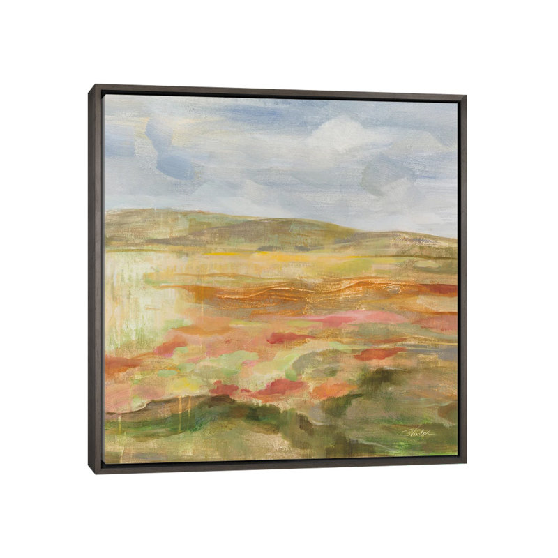 Paysage de jade - reproduction d'art murale encadrée, Gris, Reproduction encadrée sans passe-partout, H 18 po x l 18 po