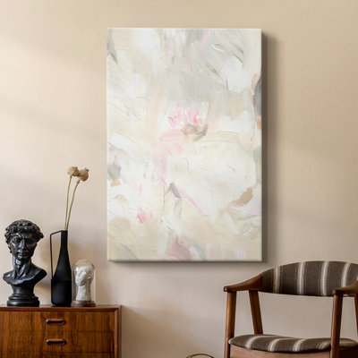 Soft Abstraction I -Custom Wrapped Gallery Cavas