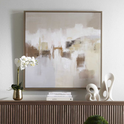 «Uttermost Day Break», art abstrait encadré