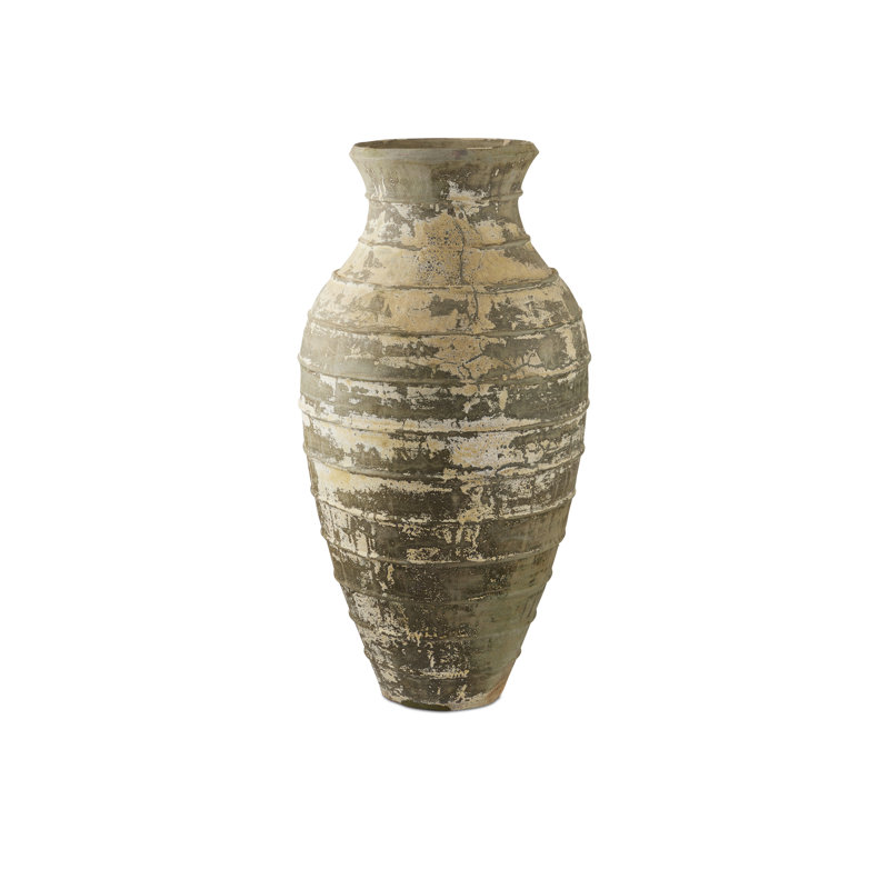 Lipari - Très grande jardinière urne - Blanc antique, Antique White
