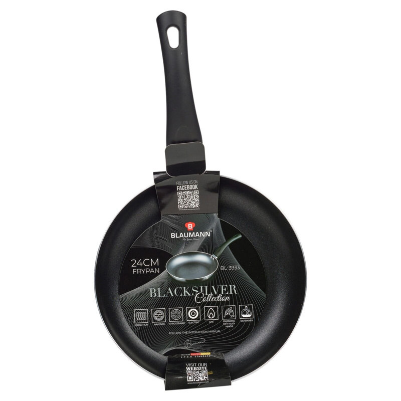 Non-Stick Frying Pan, Matte Black