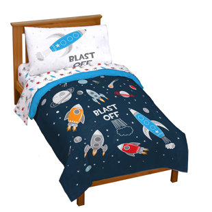 Trend Collector Blast Off Toddler Size Bed Set