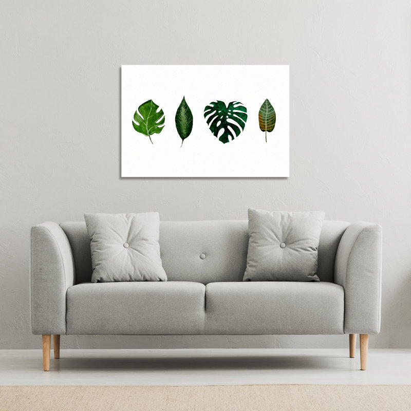 Leaves Selections by Andrew Lee - Wrapped Canvas Print, 31cm H x 41cm W x 4cm D