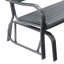 Jeramya Metal Outdoor Gliding Bench