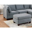 Repose-pieds de salon en tissu 1pc