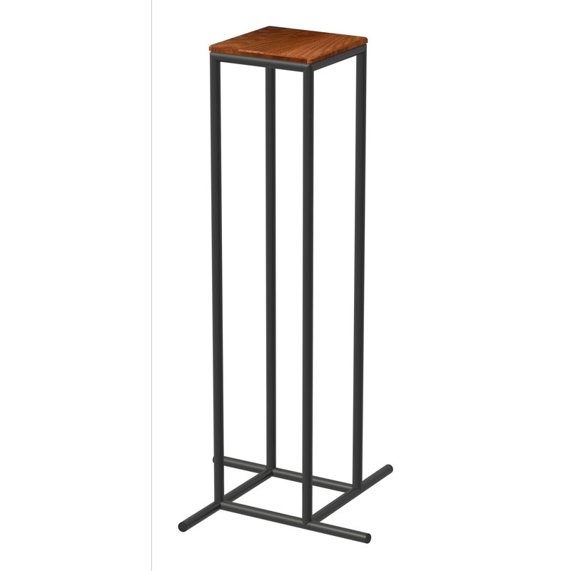 Holmestrand End Table, Walnut, Black