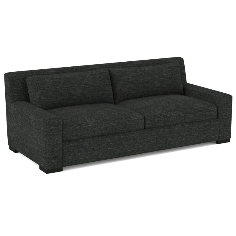 Sofa, Evolution Silver Fox, Black