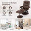 Fauteuil inclinable ergonomique 31,5 po en similicuir-2110115459-2110115460