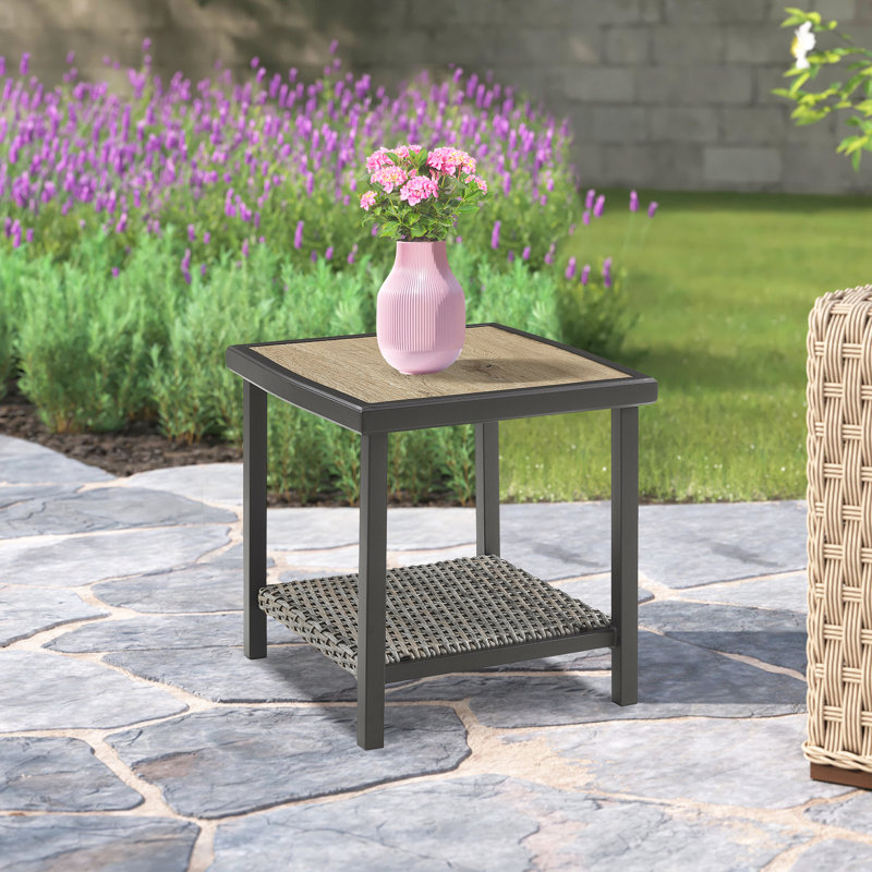 Table d'appoint Montasir, Gris